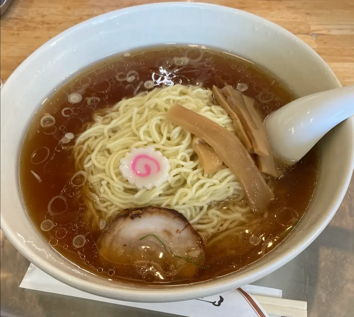 東川口の大勝軒で食べたラーメン